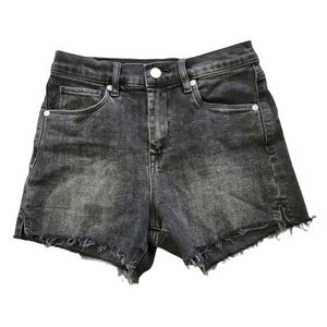 Blank NYC Jean Cutoff Shorts 26 Black